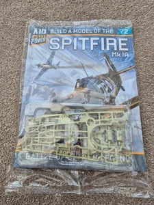 1/18 HACHETTE NUMERO 72 - COSTRUISCI UN MODELLO DEL AEREO SPITFIRE MK 1A - Foto 1 di 2