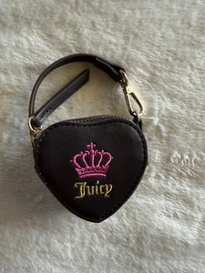 Juicy Couture MINI SCHLÜSSELANHÄNGER SCHLÜSSELANHÄNGER NEU OHNE ETIKETT ROSA KRONE  - Bild 1 von 9