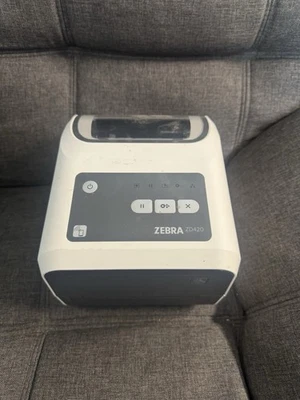 Zebra ZD420 Direct & Thermal Transfer Barcode Printer | Bluetooth No Cords - Image 1 of 4