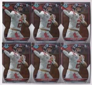 (6) Jaxson Dart 2022 Bowman University Chrome Rookie Lot #94 New York Giants🏈 - Bild 1 von 2