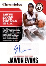 2017-18 Panini Chronicles Autographs #35 Jawun Evans /199