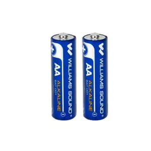 Williams Sound BAT 001 AA Alkaline Batteries 2 Count - Picture 1 of 1