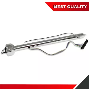 Suits GM 30" Polished Straight Steering Column Stainless Steel Universal - Bild 1 von 5