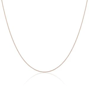 Rose Gold Plated Sterling Silver Fine Diamond Cut Chain 14 - 32 Inches - Picture 1 of 98