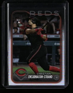 2024 Topps Christian Encarnación-Strand (RC) Rainbow Foil Reds - Imagen 1 de 2