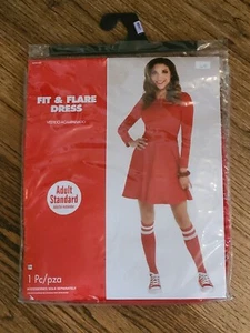 Disfraz de Vestido Fit & Flare - Adolescente/Adulto Hasta Talla 8 / NUEVO - Imagen 1 de 3
