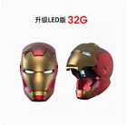 Marvel Iron Man Usb Flash Drive Mk46 Movable Led High-Speed 32G 64G 128G Gift