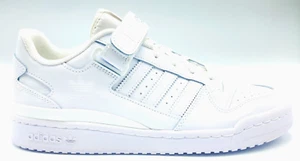 Adidas Forum Low Herrenschuhe Turnschuhe UK Größe 8-11 weiß/weiß/weiß FY7755 - Bild 1 von 15