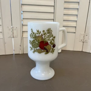 Vintage Spice of Life Corningware Coffee Footed Pedestal Mug Cup - Picture 1 of 6