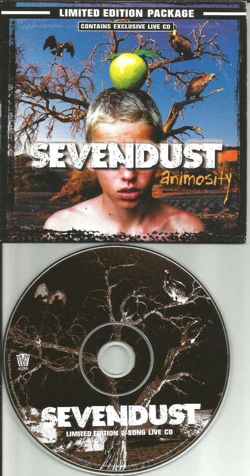 SEVENDUST Denial / Angel’s Son RARE LIVE TRX Limited PROMO DJ CD single 2001 - Image 1 of 1