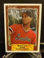 Moises Alou RC 1990 Pro Cards #1204 - Montreal Expos