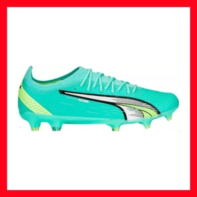 Puma Ultra Ultimate Soccer Cleats FG Yellow Blue 107163-03 Mens Size 13 - Image 1 of 4