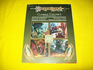 DLC1 DRAGONLANCE CLASSICS VOLUME 1 DUNGEONS & DRAGONS AD&D - 1 WITH MAPS DL 1-4 - Picture 1 of 6