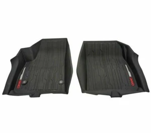 Factory OEM GM GMC Acadia Front Floor Liners Premium Logo 18-23 Black 84369001 - Bild 1 von 3