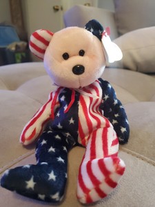 1999 spangle beanie baby value