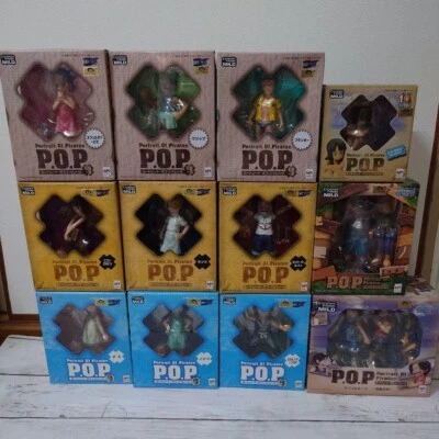 Figura LEVE Excelente Modelo POP de una pieza Luffy Robin Sanji Franky Vivi Nueva JP Foto 1 de 4