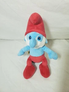 BAB Build A Bear PAPA SMURF Plush 10" Smurfs Stuffed Plush Toy Cute Soft - Picture 1 of 11