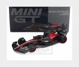 1:64 MINI-GT Alfa Romeo F1 C43 #77 Australian Gp 2023 Valtteri Bottas MGT00729-L - Foto 1 di 2
