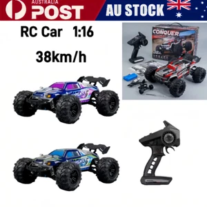 1:16 2.4G 4WD RC Car 38KM/H Brushless High-Speed Off-Road Racing Buggy Truck Toy - Picture 1 of 47