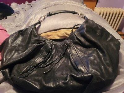 Hobo de cuero negro Marc by Andrew Marc para mujer talla única Foto 1 de 3