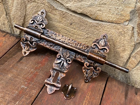 Latch Gate Shed Lock Medieval Castle Fortress Garden Yard Christmas Renovation Cover