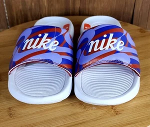 Nike Victori One JDI Slides Sandals CN9676-601 White Women's Size 10- NEW - Picture 1 of 3