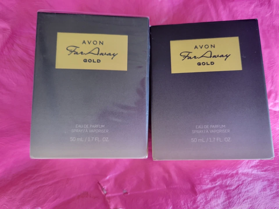 NUEVO 2 AVON FAR AWAY GOLD 1.7 FL OZ EAU DE PARFUM SPRAY Foto 1 de 1