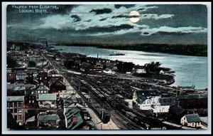 Postal HALIFAX DESDE ASCENSOR, MIRANDO HACIA EL NORTE.100002 G108 - Imagen 1 de 2