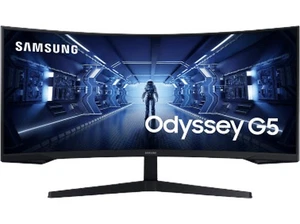 Monitor gaming - Samsung G5 LC34G55TWWPXEN, 34", UWQHD, 1 ms, 165Hz, Negro - Imagen 1 de 4