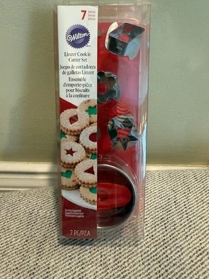Juego de galletas Wilton Linzer Circle 7 piezas - Nuevo en caja Foto 1 de 4