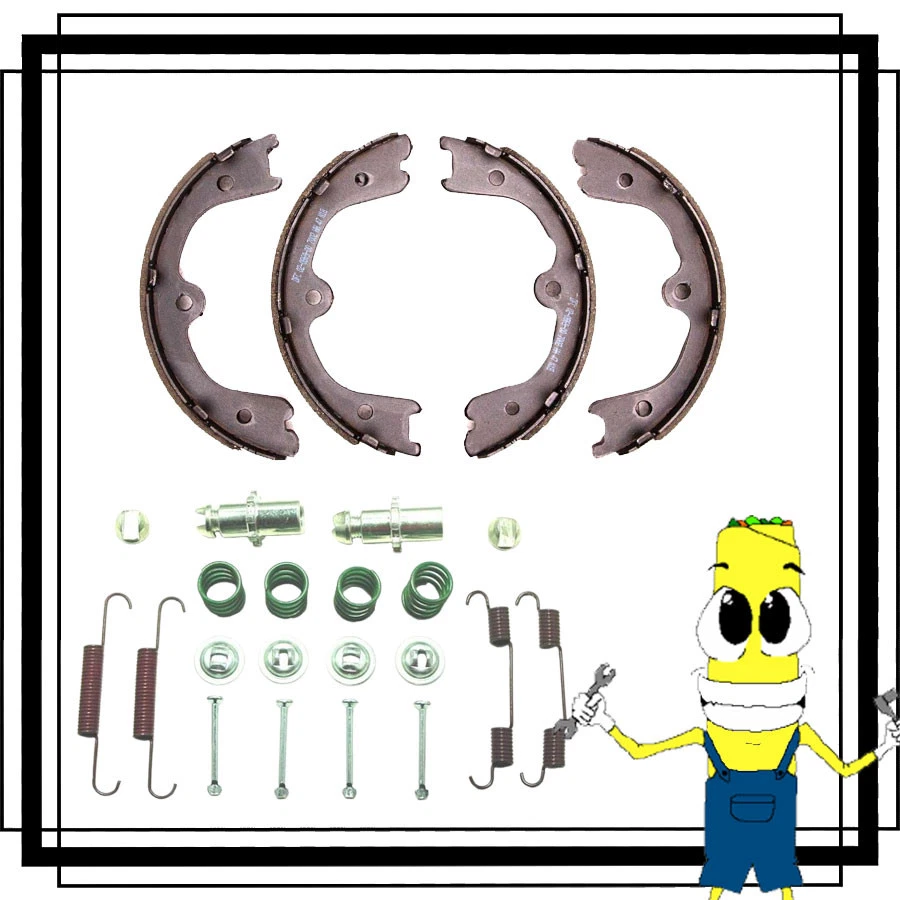 Parking Emergency Brake Shoe Hardware Kit for Nissan Frontier 2005-2023 - Image 1 of 1