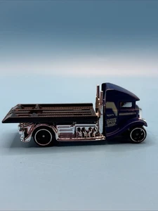 Hot Wheels Fast Bed Hauler 2013 Haulers Matte Blue - Picture 1 of 7