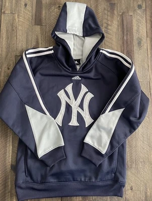Sudadera con Capucha Adidas de los Yankees de Nueva York (Mediana Juvenil 10-12) Foto 1 de 4