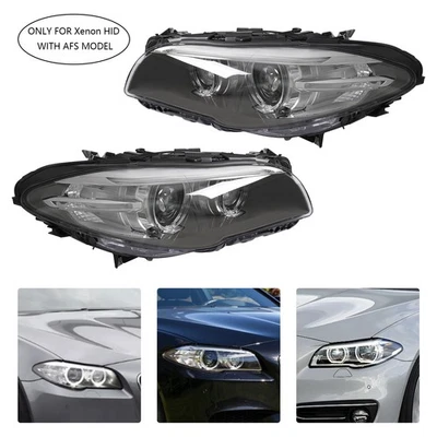 For BMW 5 series f10 f18 Xenon Headlight(s) 528i 535i 550i m5 2014-2017 LH | RH Foto 1 de 4