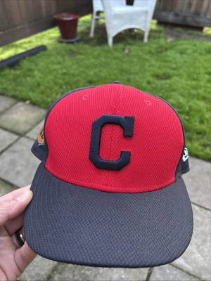 Cleveland Indians 2017 Spring Training Batting Practice Hat Size 7 3/8 - Image 1 of 4