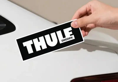 Thule Sweden sticker,  Heavy-Duty Waterproof Vinyl Car Decals, Matte - Image 1 of 2