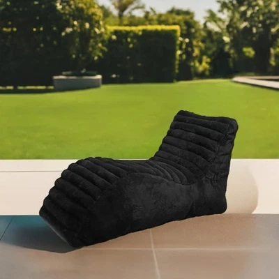 Sofá Bolsa de Frijoles Sillas Sofá Piel Tumbona Bolsa de Frijoles solo Cubierta Sin Frijoles Foto 1 de 4