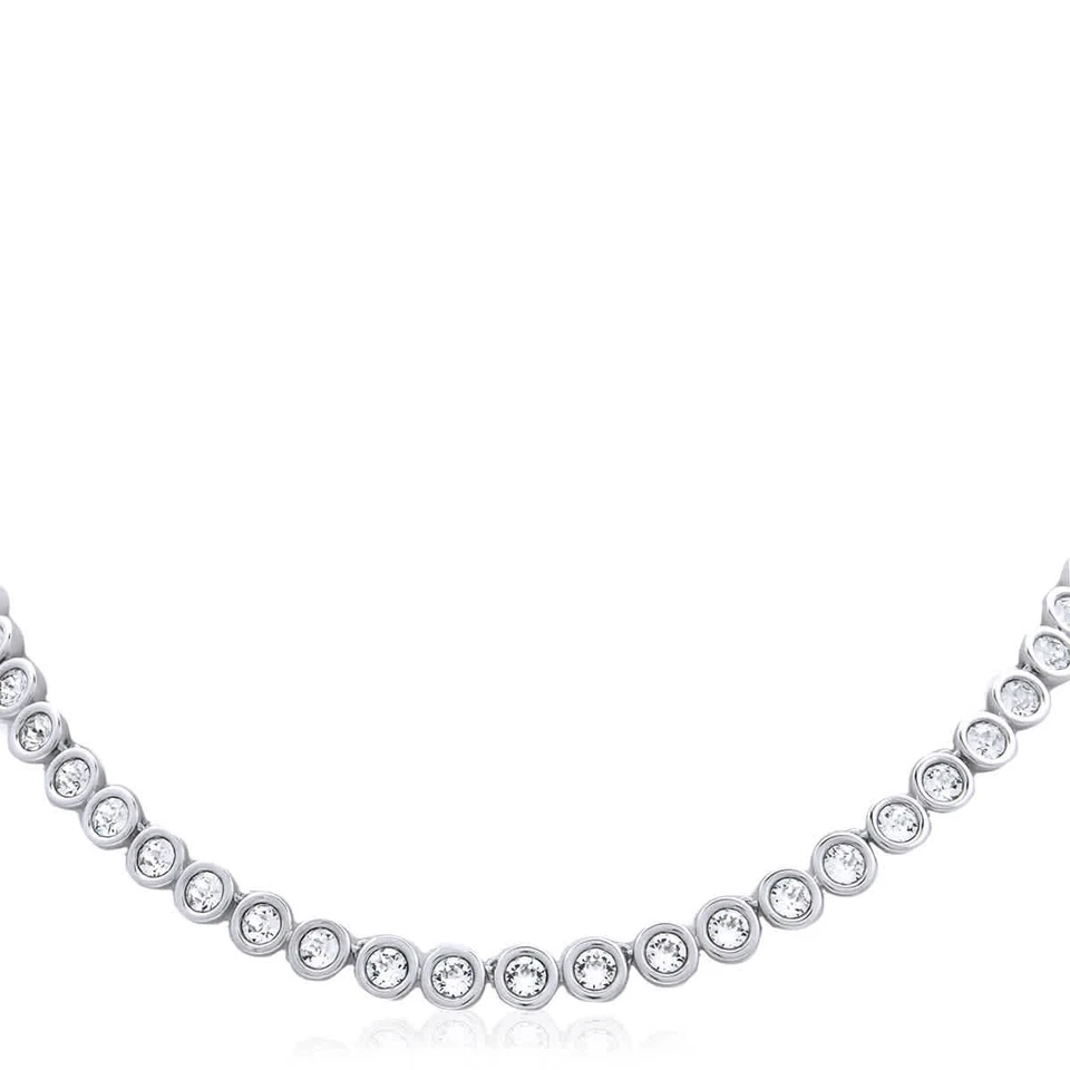 Collar tenis Swarovski Imber chapado en rodio Foto 1 de 4