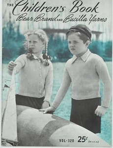 Vintage Bärenmarke & Bucilla Garne "Das Kinderbuch" Band 320 - Bild 1 von 1