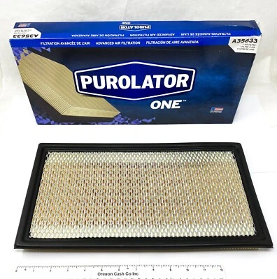 Filtro de aire-VIN: 8, FI Purolator A35633 para Ford Mercury varios vehículos Foto 1 de 3