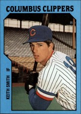 1985 Columbus Clippers TCMA #19 Keith Smith