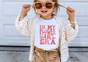 In My Flower Girl Era T-Shirt, Flower Girl T-Shirt, Bridal Party, Eras T-Shirt - Picture 1 of 4