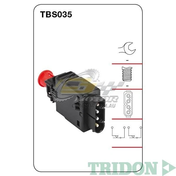 INTERRUPTOR LUZ FRENO TRIDON BMW 540i 04/93-03/96 4.0L(M60B40) DOHC 24V(gasolina)  Foto 1 de 1