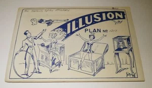Vintage 50's Louis Tannen's Magic Sealed Illusion Plans - Famous Spike Mystery - Bild 1 von 2