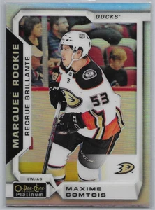 2018-19 Maxime Comtois OPC O-Pee-Chee Platinum Rainbow Rookie RC # 173 - Picture 1 of 1