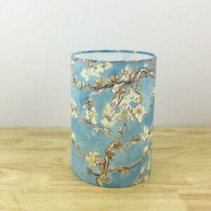 Small Lampshade Apricot flower Lamp Shade Table Ceiling Light Cover Vintage #JP