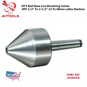 2MT Drehmaschine Bull Nose Live Drehzentrum MT2 1/2" bis 2-1/2" 12 bis 68 mm - Bild 1 von 12