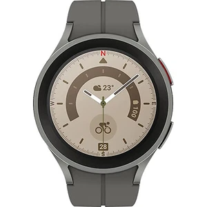 Samsung Galaxy Watch 5 Pro 4G Gray Titanium 16GB + 1.5GB Bluetooth OEM NEW - Picture 1 of 3