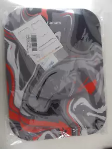 NEW Gimars Large Mouse Pad with Wrist Support Gray/Black/Red Camouflage 8.25x11" - Picture 1 of 6