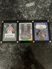 UConn Jordan Hawkins, Andre Jackson, Adama Sanogo Autograph Card Set